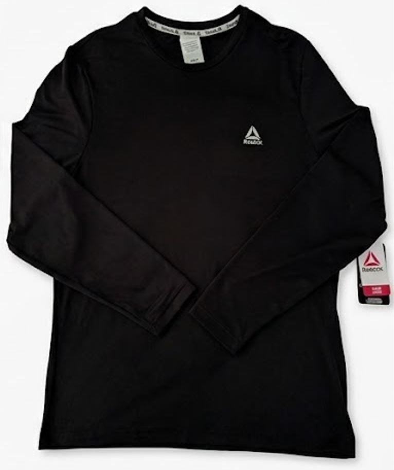 Rebook Black T-Shirt long sleeve