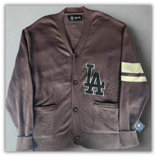 MLB LA Baseball Cardigan