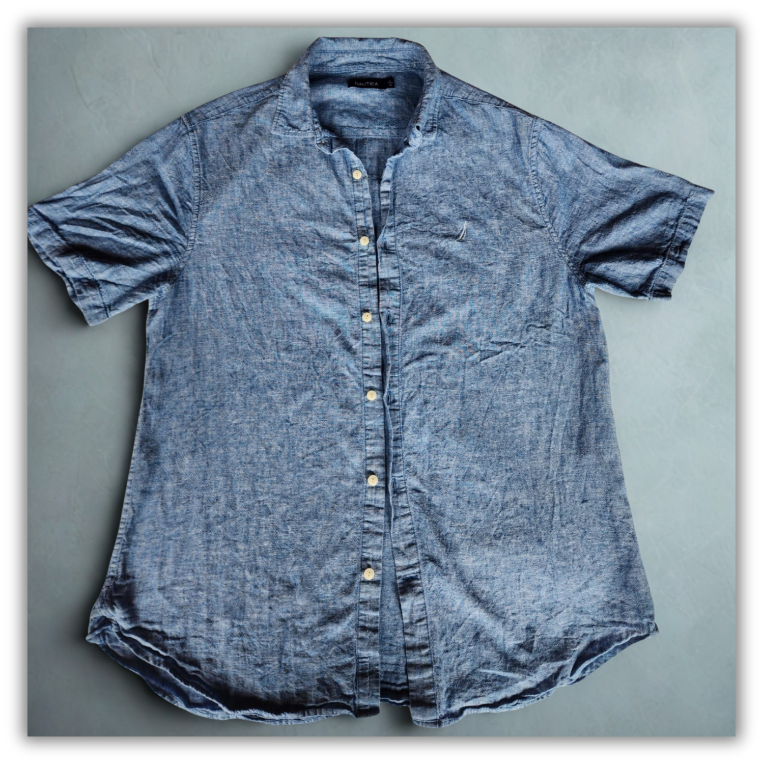 Nautica Vintage Striped Polo Shirt