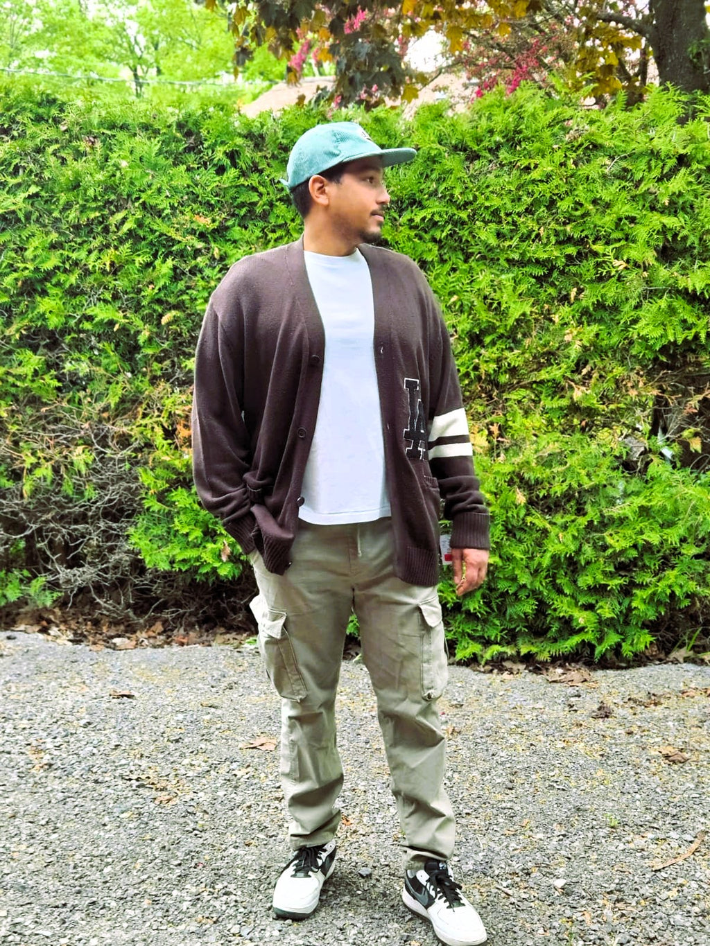 MLB LA Baseball Cardigan