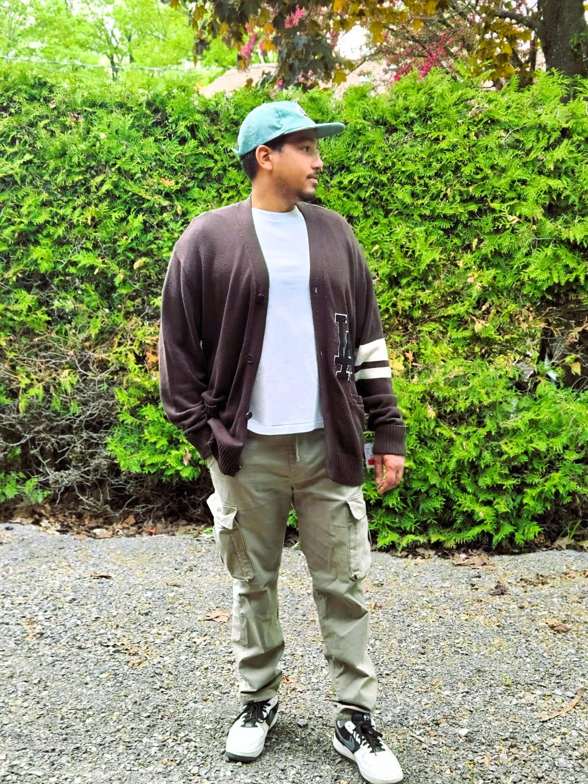 MLB LA Baseball Cardigan